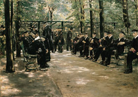 Max Liebermann: Altmnnerhaus in Amsterdam, 1881