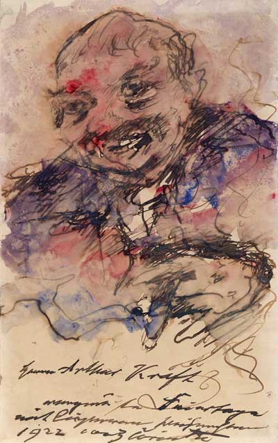 Lovis Corinth, Selbstbildnis, 1922  Museum Georg Schfer, Schweinfurt